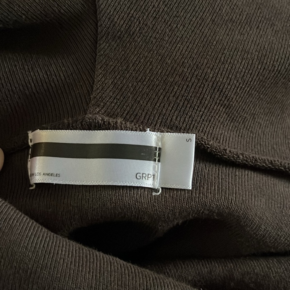 GRP1 Knits Cotton Dark Brown Sweater Long Sleeve - Picture 7 of 10